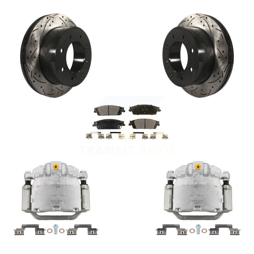 Transit Auto KCD-100493T Disc Brake Kit for 2017-2019 Chevrolet Suburban - Rear product image