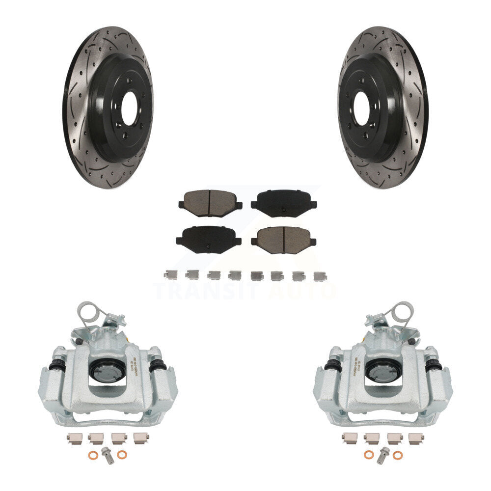 Transit Auto KCD-100494C Disc Brake Kit for 2011-2015 Ford Edge, Lincoln MKX - Rear product image