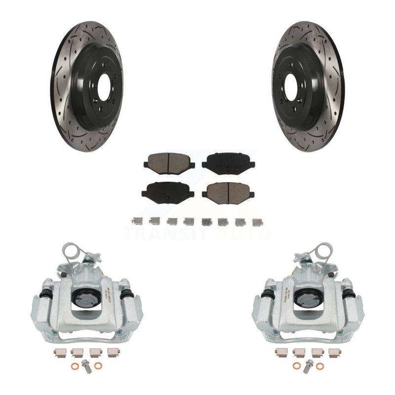 Transit Auto KCD-100494C Disc Brake Kit for 2011-2015 Ford Edge, Lincoln MKX - Rear product image