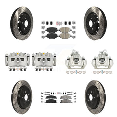 Transit Auto KCD-100494N Disc Brake Kit for 2016 Lincoln MKS - Front and Rear product image