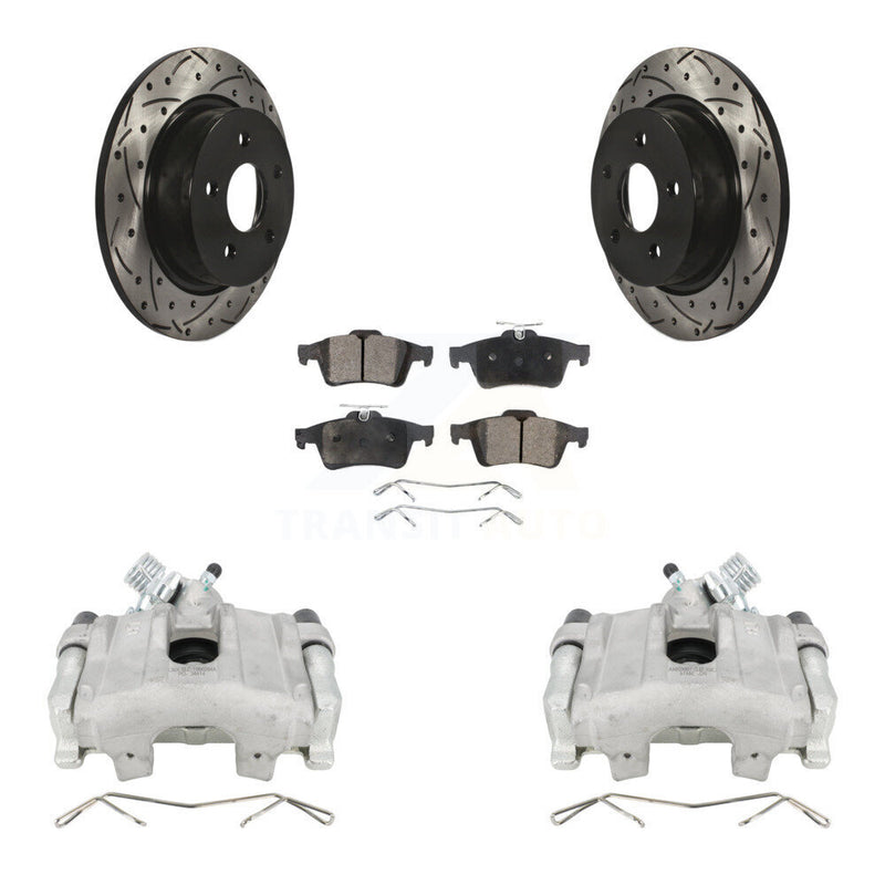 Transit Auto KCD-100496P Disc Brake Kit for 2013-2018 Ford C-Max, Ford Escape - Rear product image