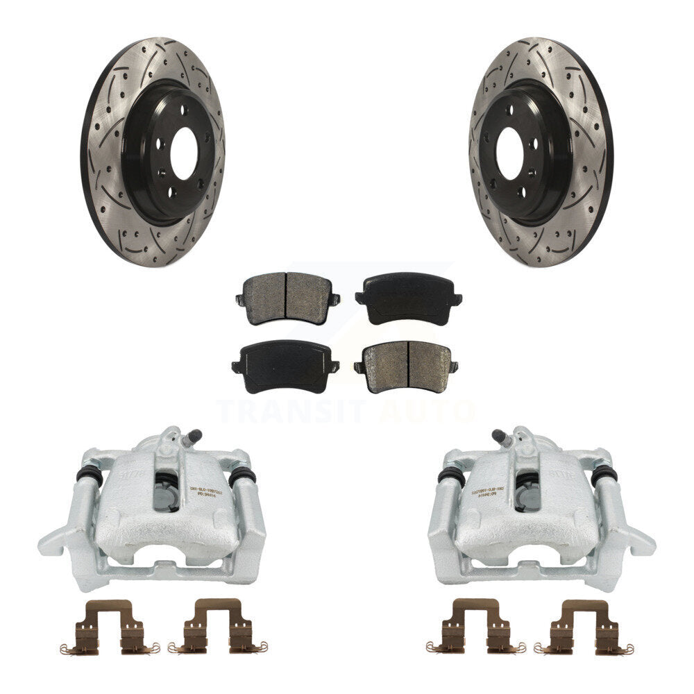 Transit Auto KCD-100496S Disc Brake Kit for 2008-2012 Audi A4 Quattro, Audi A5 Quattro, Audi A4 & more - Rear product image