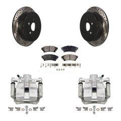Transit Auto KCD-100497P Disc Brake Kit for 2010-2012 Lexus RX450h, Toyota Sienna, Lexus RX350 - Rear product image