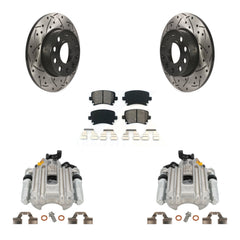 Transit Auto KCD-100497S Disc Brake Kit for 2005 Volkswagen Jetta - Rear product image