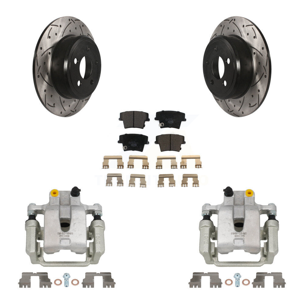 Transit Auto KCD-100497T Disc Brake Kit for 2005-2020 Dodge Charger, Chrysler 300, Dodge Challenger & more - Rear product image
