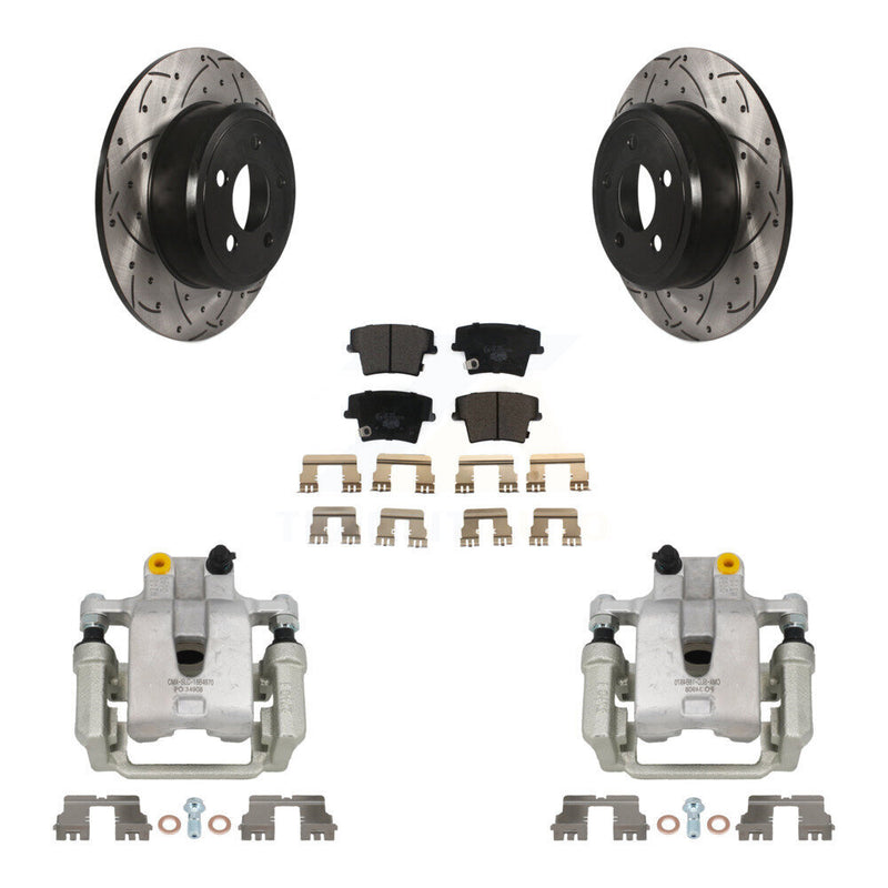 Transit Auto KCD-100497T Disc Brake Kit for 2005-2020 Dodge Charger, Chrysler 300, Dodge Challenger & more - Rear product image