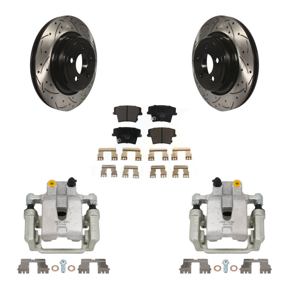 Transit Auto KCD-100498T Disc Brake Kit for 2006-2011 Dodge Charger - Rear product image
