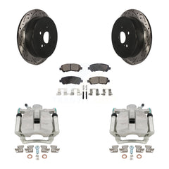 Transit Auto KCD-100499P Disc Brake Kit for 2014 Toyota Highlander - Rear product image