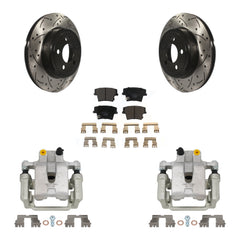Transit Auto KCD-100499T Disc Brake Kit for 2006-2021 Chrysler 300, Dodge Challenger, Dodge Magnum - Rear product image
