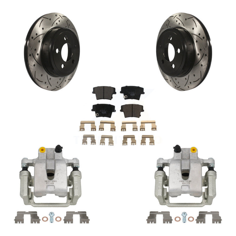 Transit Auto KCD-100499T Disc Brake Kit for 2006-2021 Chrysler 300, Dodge Challenger, Dodge Magnum - Rear product image
