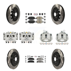 Transit Auto KCD-100500N Disc Brake Kit for 2013-2019 Ford Taurus, Ford Explorer, Lincoln MKS & more - Front and Rear product image