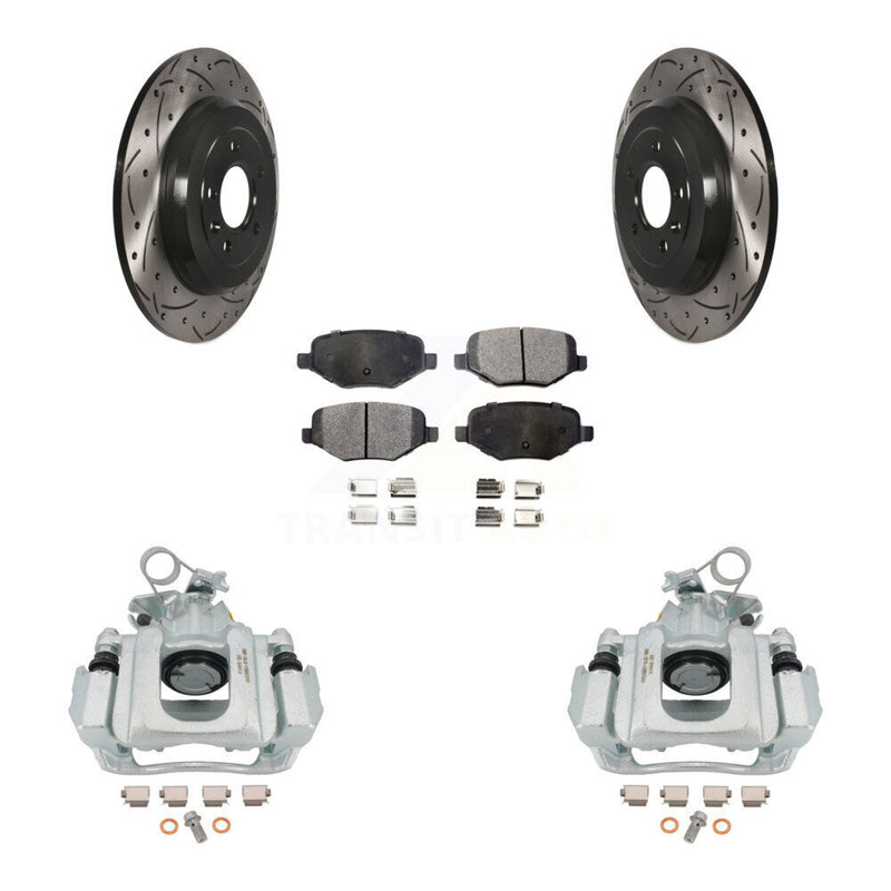Transit Auto KCD-100501P Disc Brake Kit for 2011-2015 Ford Edge, Lincoln MKX - Rear product image