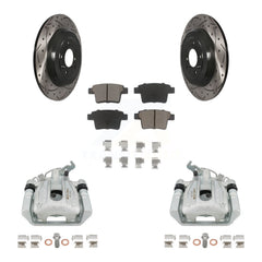 Transit Auto KCD-100502C Disc Brake Kit for 2005-2009 Ford Taurus, Ford Taurus X, Mercury Sable & more - Rear product image