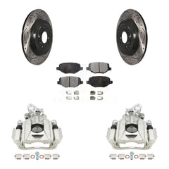 Transit Auto KCD-100502P Disc Brake Kit for 2010-2019 Ford Explorer, Ford Taurus, Ford Flex & more - Rear product image