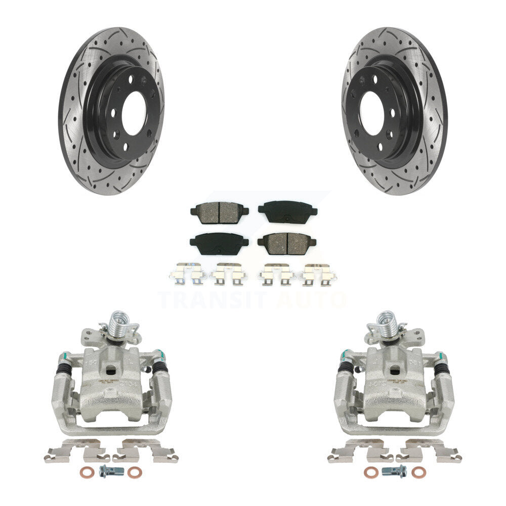 Transit Auto KCD-100502S Disc Brake Kit for 2006-2013 Mazda 6, Lincoln MKZ, Ford Fusion & more - Rear product image