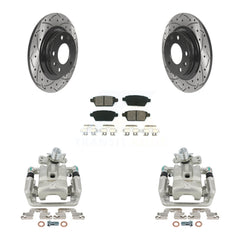 Transit Auto KCD-100502S Disc Brake Kit for 2006-2013 Mazda 6, Lincoln MKZ, Ford Fusion & more - Rear product image