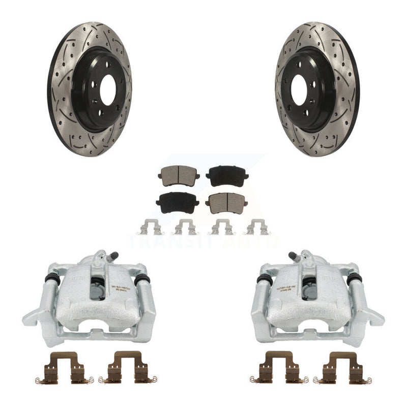 Transit Auto KCD-100504C Disc Brake Kit for 2008-2012 Audi A4 Quattro, Audi A5 Quattro, Audi A4 & more - Rear product image
