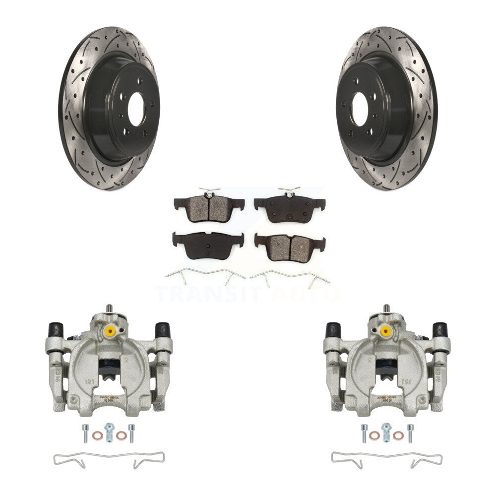 Transit Auto KCD-100504S Disc Brake Kit for 2013-2020 Ford Fusion, Ford Escape, Lincoln MKX & more - Rear product image