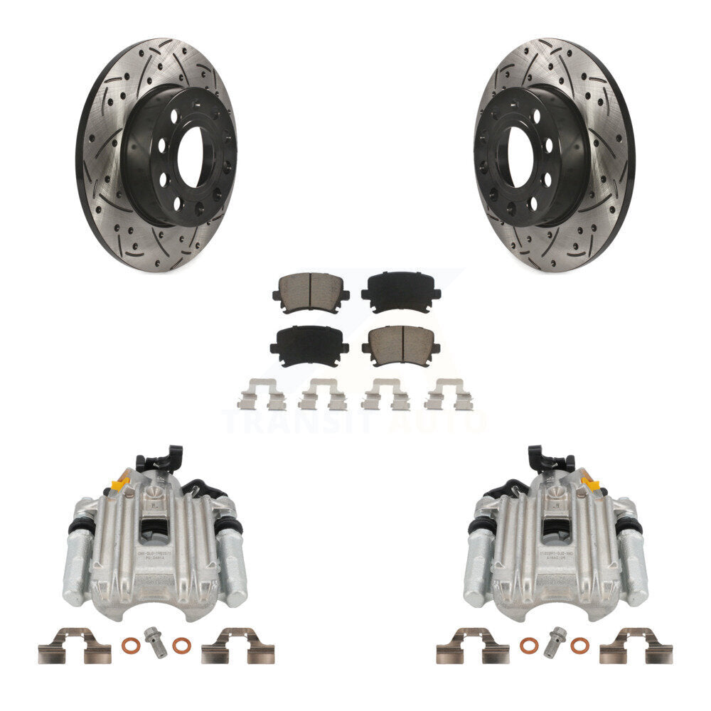 Transit Auto KCD-100505C Disc Brake Kit for 2005 Volkswagen Jetta - Rear product image