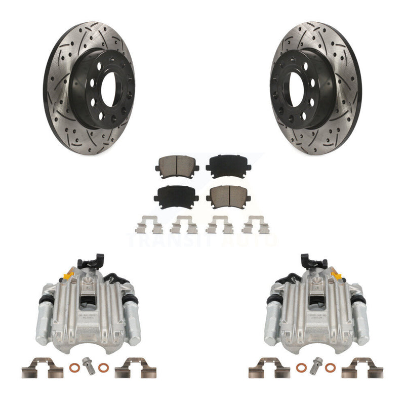 Transit Auto KCD-100505C Disc Brake Kit for 2005 Volkswagen Jetta - Rear product image