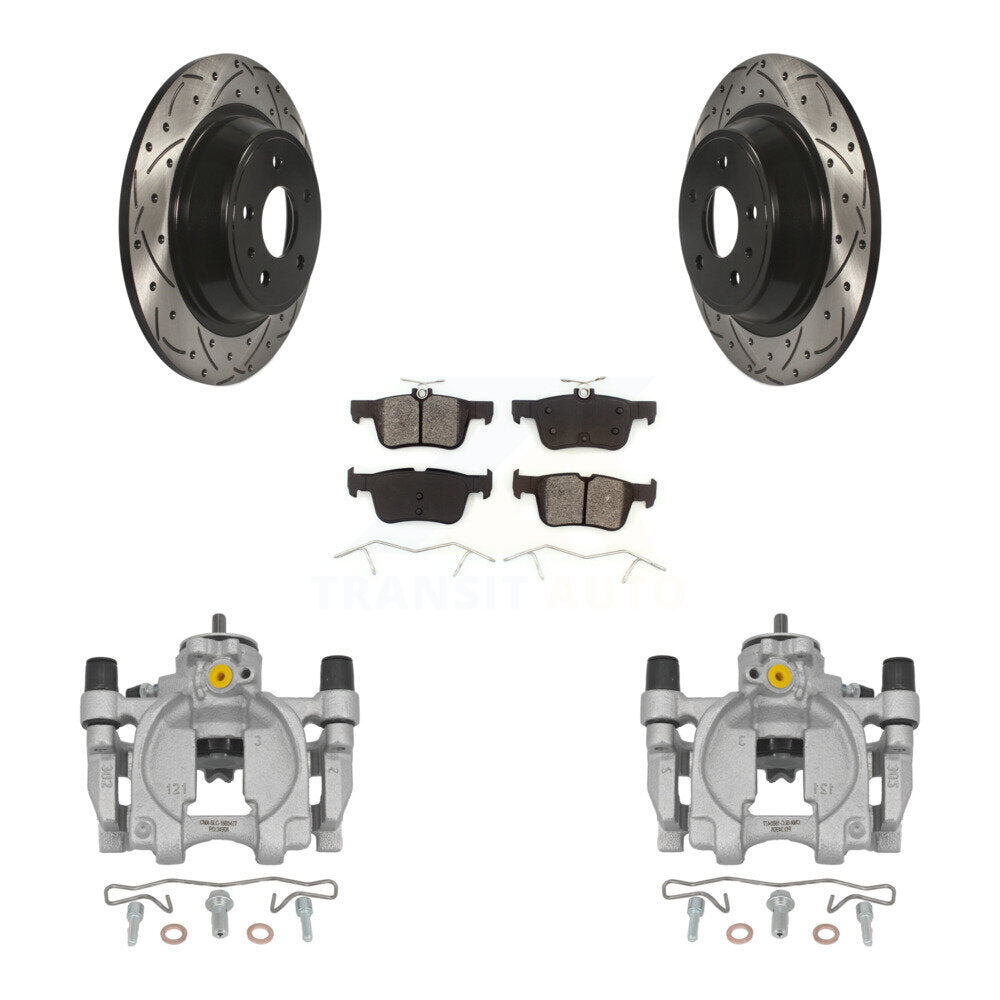 Transit Auto KCD-100505S Disc Brake Kit for 2013-2020 Ford Fusion, Lincoln MKZ - Rear product image