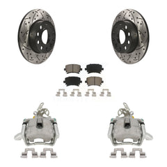 Transit Auto KCD-100506C Disc Brake Kit for 2005-2009 Volkswagen Jetta, Volkswagen Rabbit - Rear product image