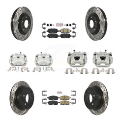 Transit Auto KCD-100506N Disc Brake Kit for 2011-2017 Nissan Juke - Front and Rear product image