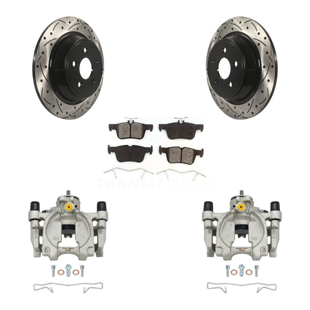 Transit Auto KCD-100506S Disc Brake Kit for 2015-2022 Ford Edge, Lincoln MKZ, Lincoln Nautilus & more - Rear product image