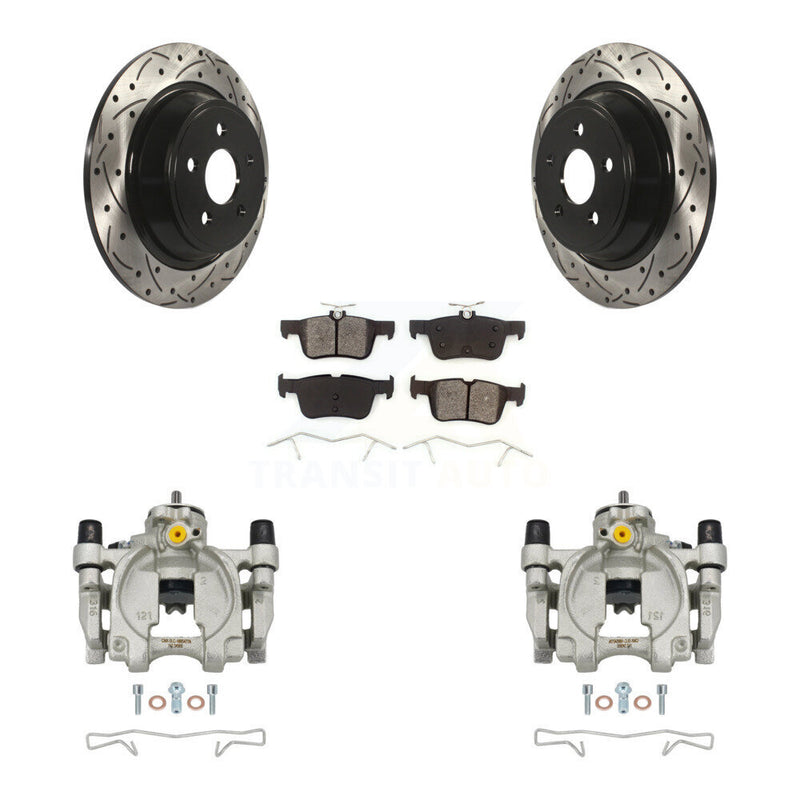 Transit Auto KCD-100506S Disc Brake Kit for 2015-2022 Ford Edge, Lincoln MKZ, Lincoln Nautilus & more - Rear product image