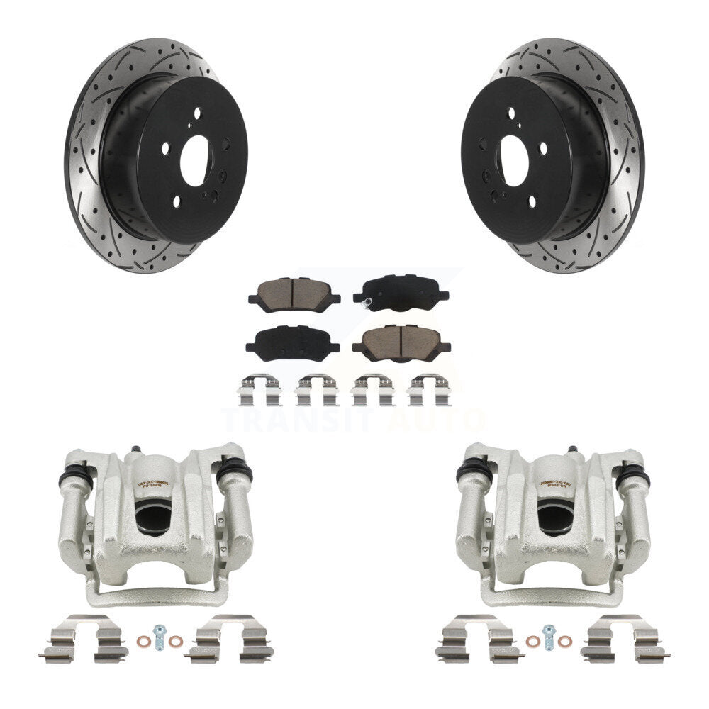 Transit Auto KCD-100509C Disc Brake Kit for 2009-2016 Toyota Venza - Rear product image