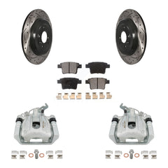 Transit Auto KCD-100509P Disc Brake Kit for 2005-2009 Ford Taurus, Ford Taurus X, Mercury Sable & more - Rear product image