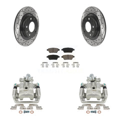 Transit Auto KCD-100510C Disc Brake Kit for 2006-2013 Mazda 6, Lincoln MKZ, Ford Fusion & more - Rear product image