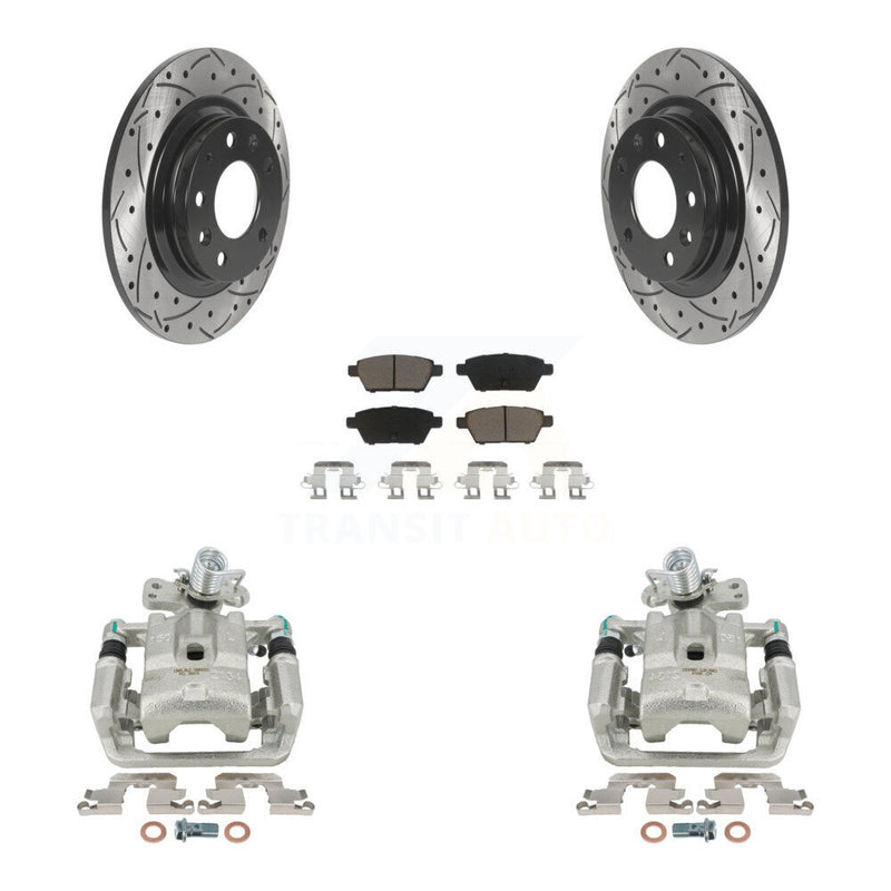 Transit Auto KCD-100510C Disc Brake Kit for 2006-2013 Mazda 6, Lincoln MKZ, Ford Fusion & more - Rear product image