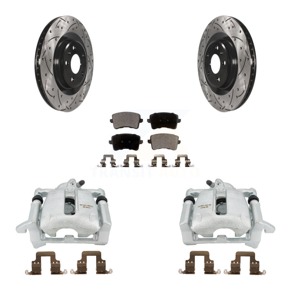 Transit Auto KCD-100510P Disc Brake Kit for 2012 Audi A5, Audi A5 Quattro - Rear product image