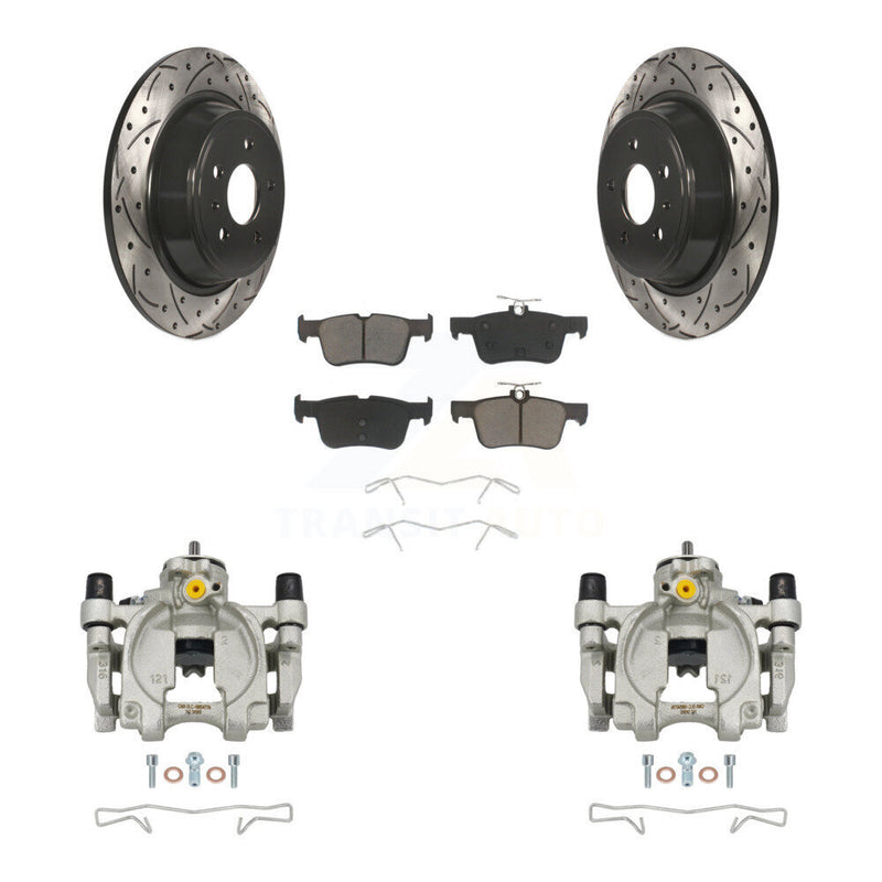 Transit Auto KCD-100512C Disc Brake Kit for 2013-2020 Ford Fusion, Ford Escape, Lincoln MKX & more - Rear product image