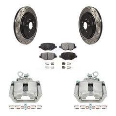 Transit Auto KCD-100512T Disc Brake Kit for 2013-2019 Ford Taurus, Ford Explorer, Lincoln MKS & more - Rear product image