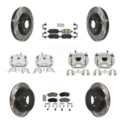 Transit Auto KCD-100513N Disc Brake Kit for 2017-2019 Nissan Sentra - Front and Rear product image