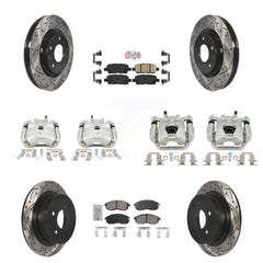 Transit Auto KCD-100515N Disc Brake Kit for 2017-2019 Nissan Sentra - Front and Rear product image