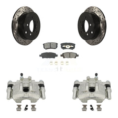 Transit Auto KCD-100515S Disc Brake Kit for 2007-2017 Jeep Compass, Mitsubishi Lancer, Chrysler 200 & more - Rear product image