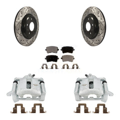 Transit Auto KCD-100515T Disc Brake Kit for 2008-2012 Audi A4 Quattro, Audi A5 Quattro, Audi A4 & more - Rear product image