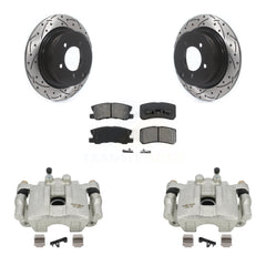 Transit Auto KCD-100516S Disc Brake Kit for 2007-2017 Jeep Compass, Mitsubishi Lancer, Mitsubishi Outlander & more - Rear product image