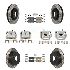 Transit Auto KCD-100517N Disc Brake Kit for 2007-2010 Nissan Sentra - Front and Rear product image