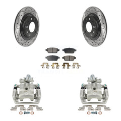 Transit Auto KCD-100517P Disc Brake Kit for 2006-2013 Mazda 6, Lincoln MKZ, Ford Fusion & more - Rear product image