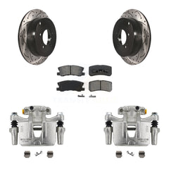 Transit Auto KCD-100517S Disc Brake Kit for 2007-2015 Mitsubishi Outlander, Mitsubishi Lancer - Rear product image