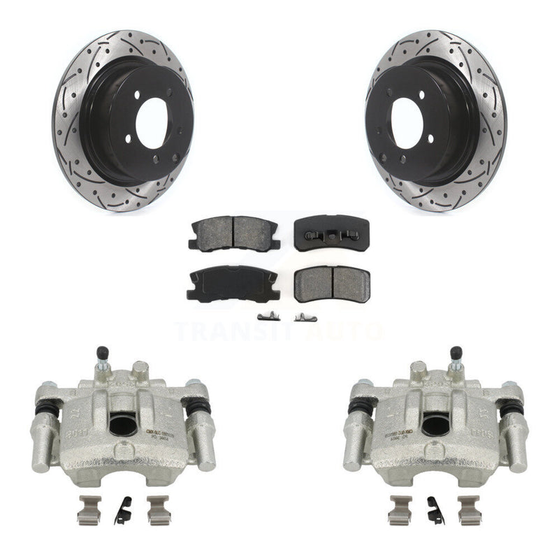 Transit Auto KCD-100518S Disc Brake Kit for 2008-2017 Mitsubishi Lancer, Dodge Caliber - Rear product image