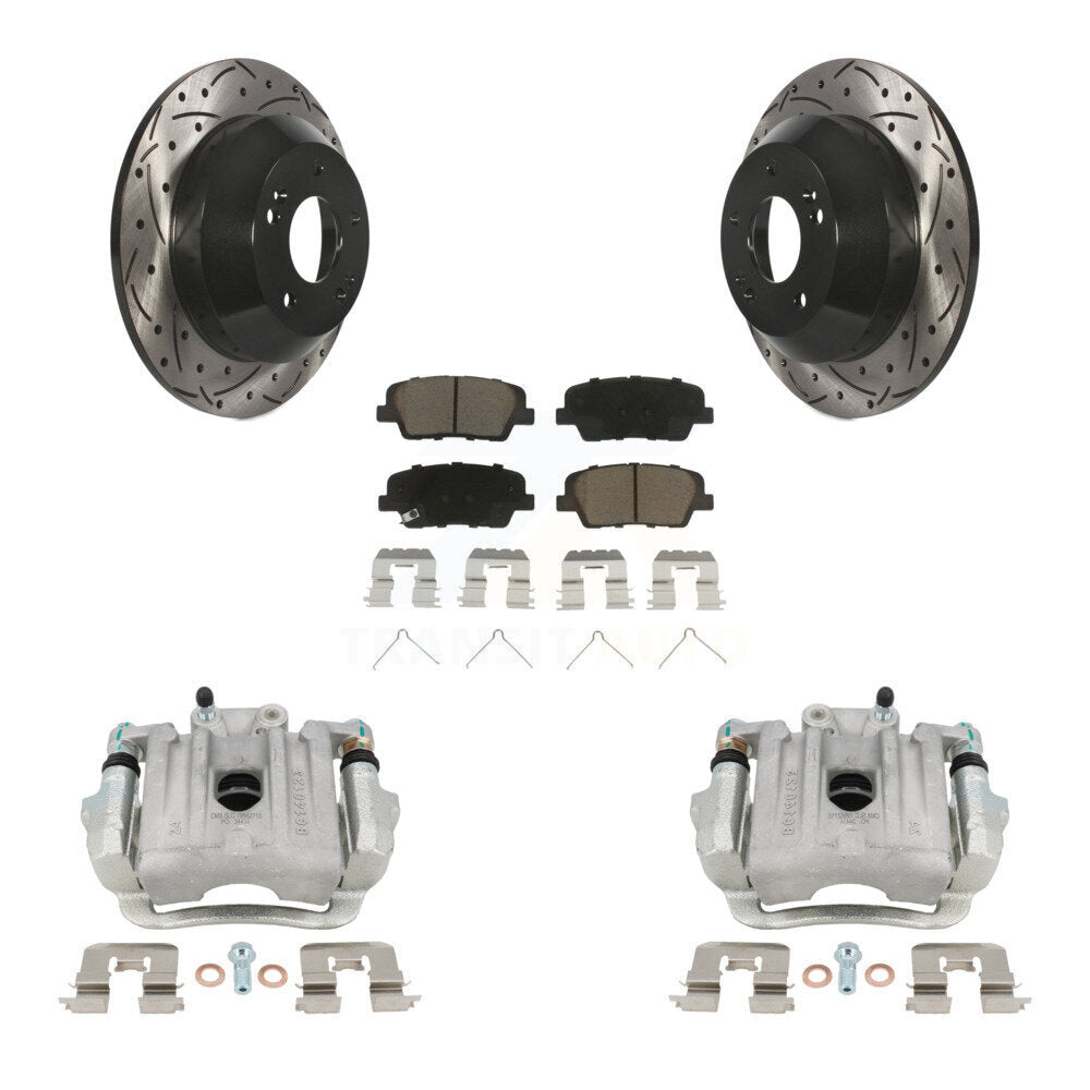 Transit Auto KCD-100519C Disc Brake Kit for 2014-2015 Kia Sorento - Rear product image