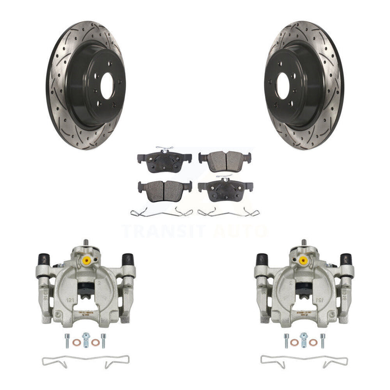 Transit Auto KCD-100519P Disc Brake Kit for 2013-2020 Ford Fusion, Ford Escape, Lincoln MKX & more - Rear product image