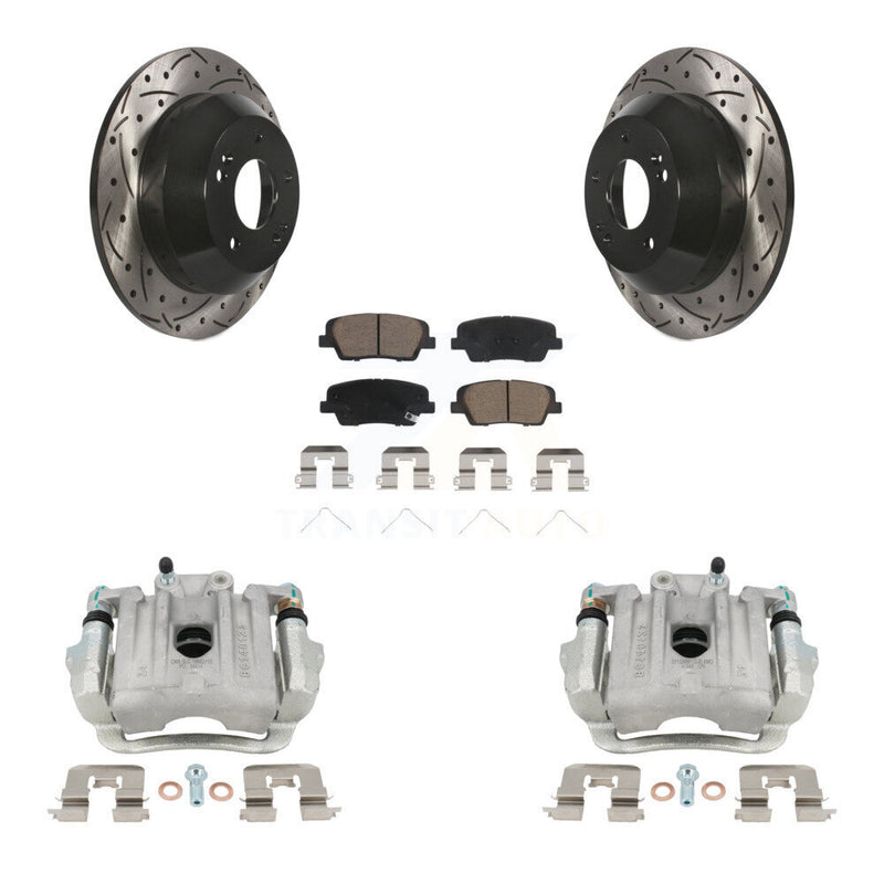 Transit Auto KCD-100520C Disc Brake Kit for 2016-2020 Hyundai Santa Fe Sport, Kia Sorento - Rear product image