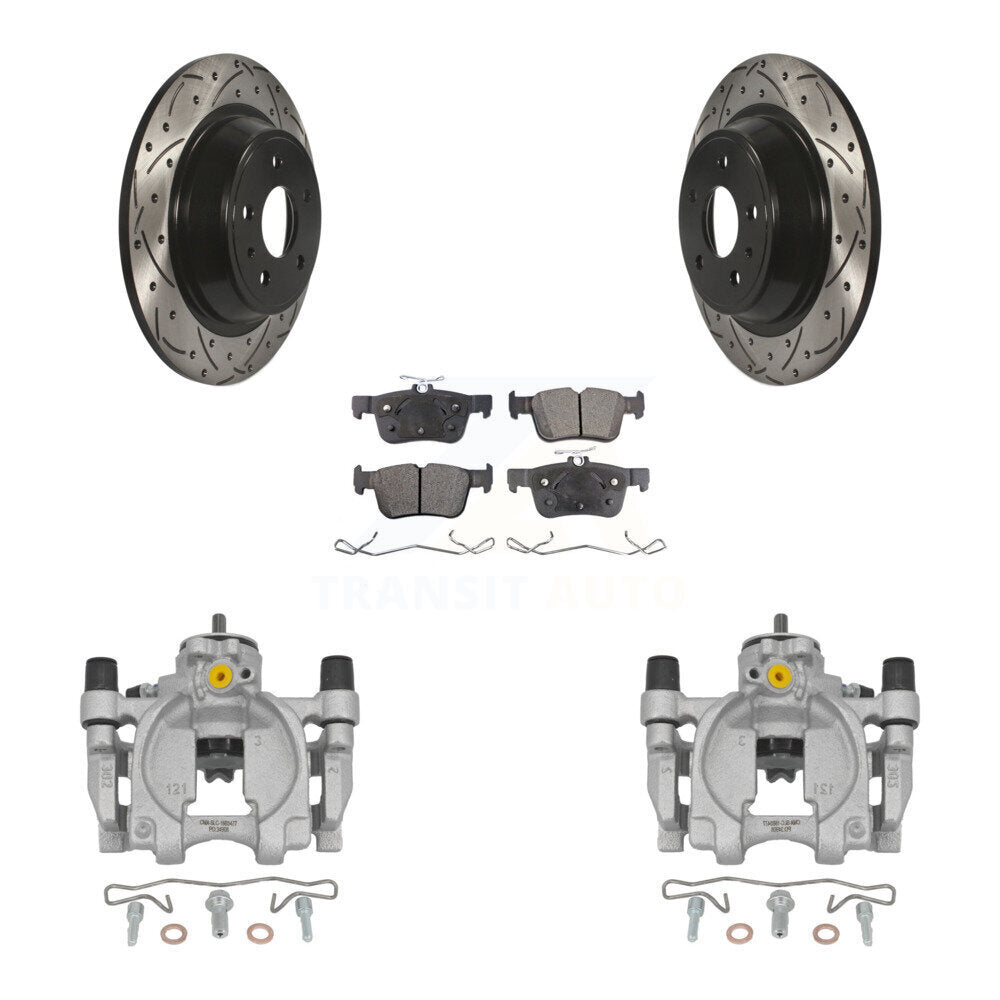 Transit Auto KCD-100520P Disc Brake Kit for 2013-2020 Ford Fusion, Lincoln MKZ - Rear product image