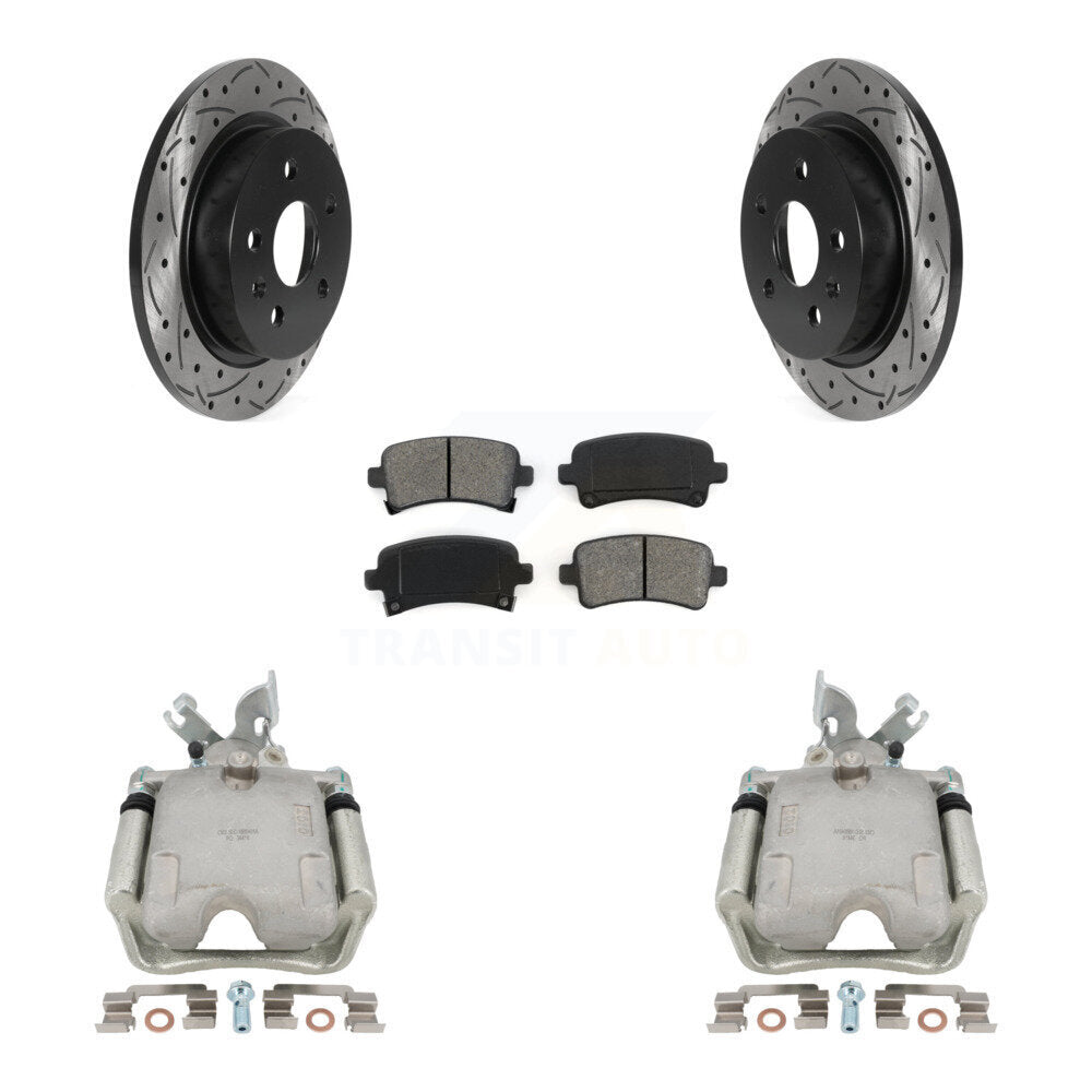 Transit Auto KCD-100520S Disc Brake Kit for 2011-2017 Buick LaCrosse, Buick Regal - Rear product image